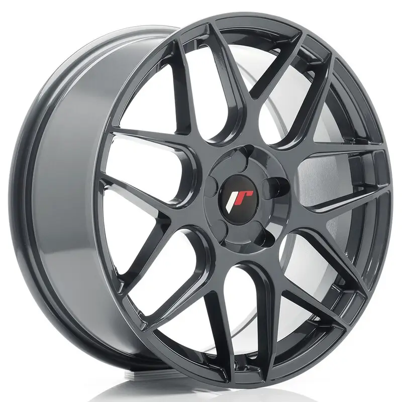 Achat Immédiat Japan Racing JR-18 18x7.5" (5 trous - sur mesure) ET20-40, Hyper Gray