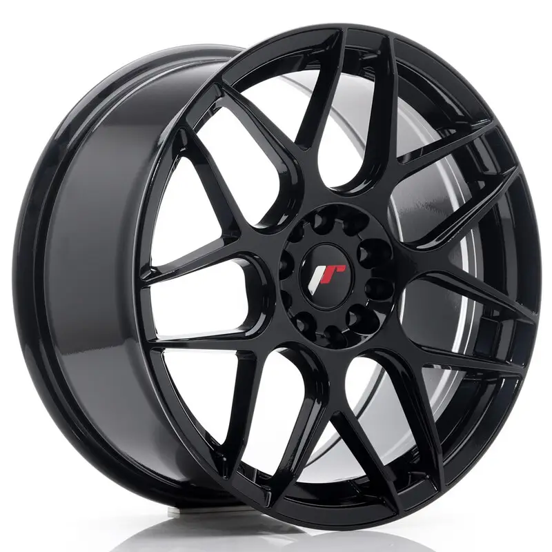 Soldes Japan Racing JR-18 18x8.5" 5x100/120 ET35, Noir Brillant