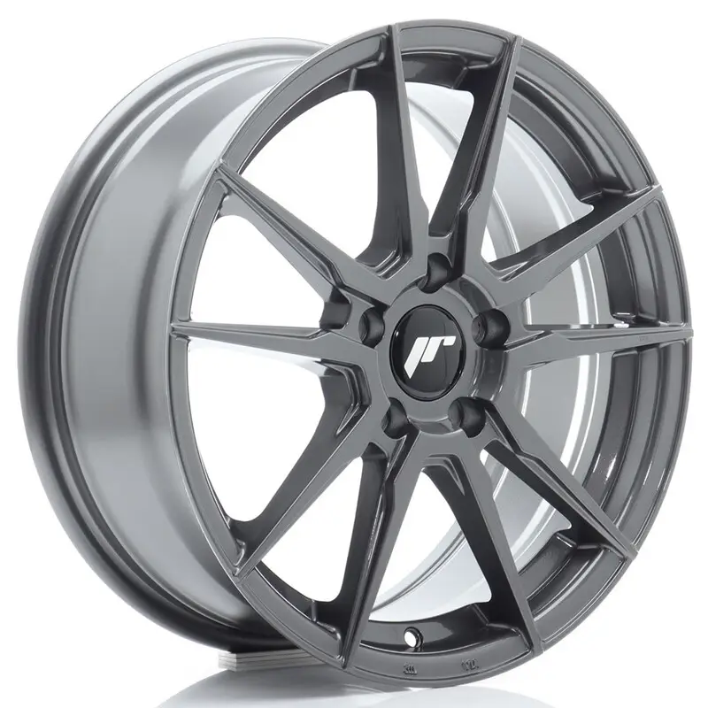 Top Vente Japan Racing JR-21 17x7" 5x100 ET40, Hyper Gray