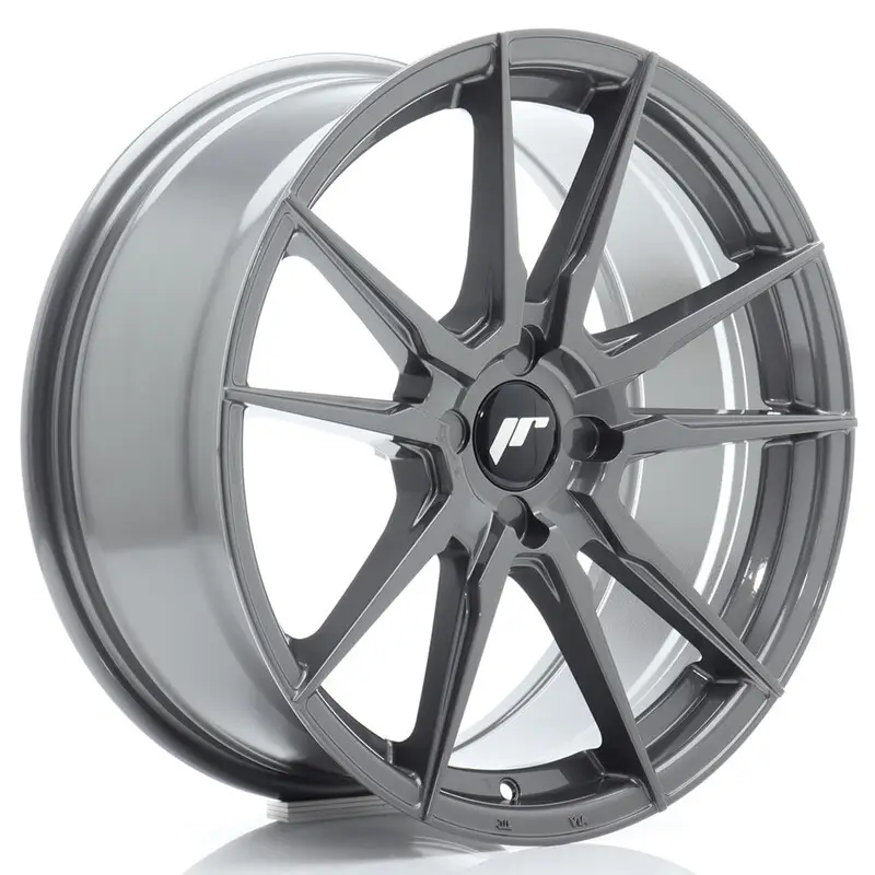 Commander Vite Japan Racing JR-21 18x8" (4 trous - sur mesure) ET20-40, Hyper Gray
