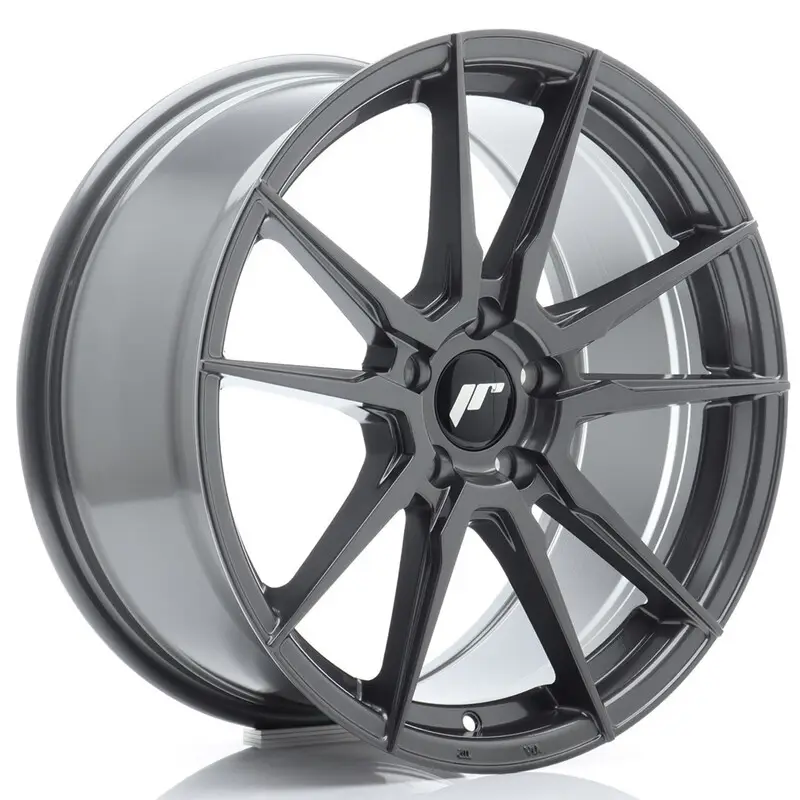 Prix Réduit Japan Racing JR-21 18x8.5" 5x112 ET45, Hyper Gray