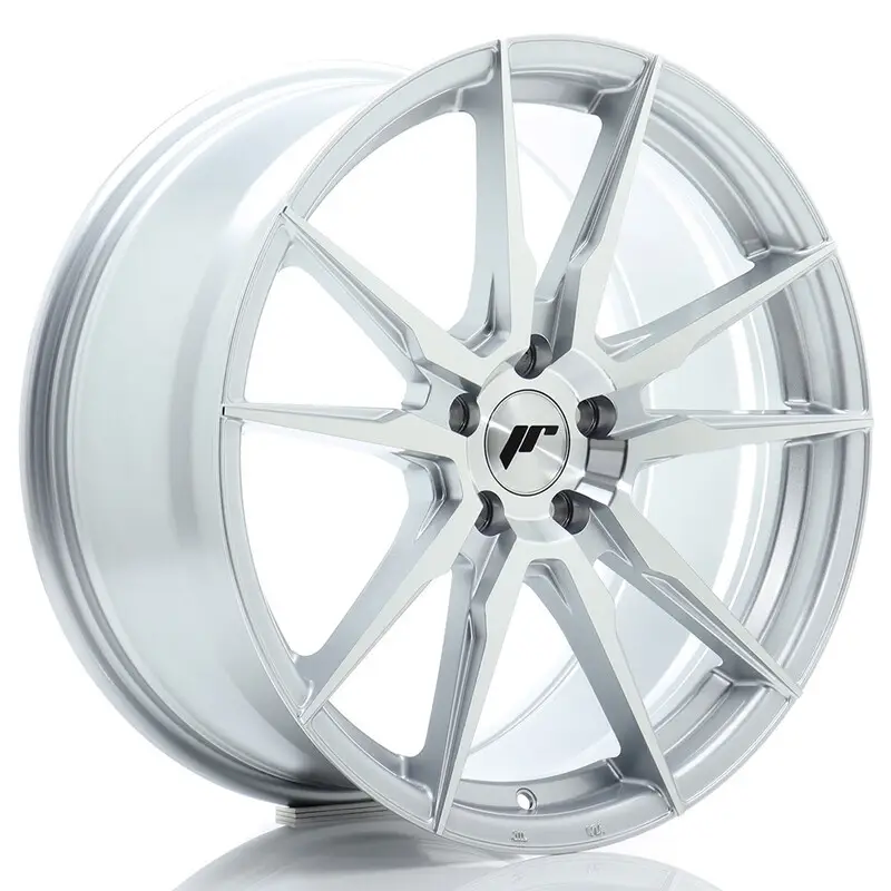 Commander Maintenant Japan Racing JR-21 19x8.5" 5x112 ET45, Gris Argenté Poli