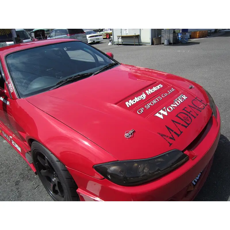 Pas Cher Capot Triple Duct Carbone Car Modify Wonder Glare pour Nissan Silvia S15
