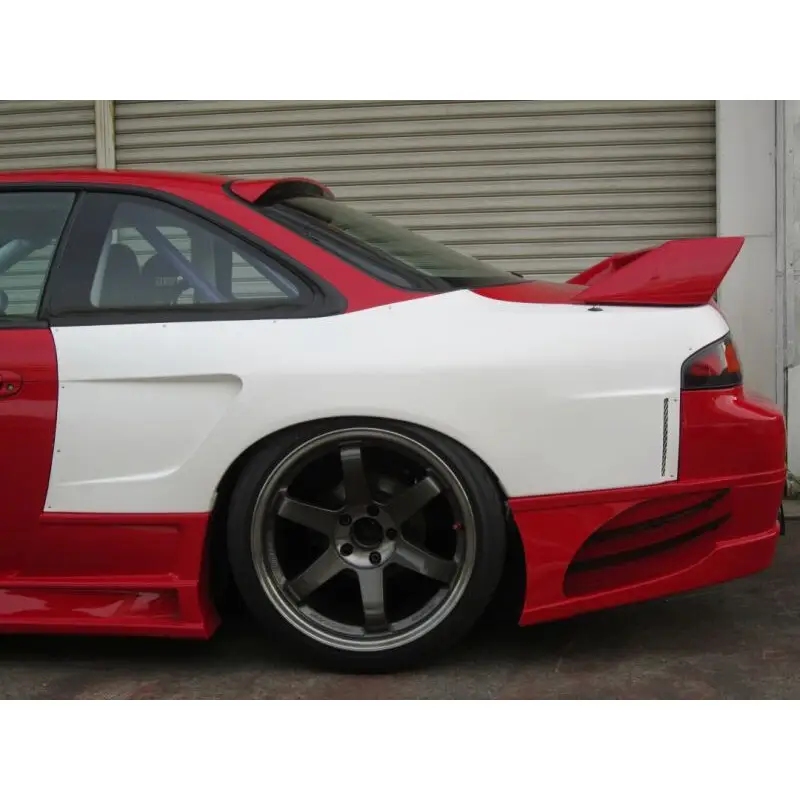 Meilleur Prix Ailes Arrière GT +50 mm Car Modify Wonder Glare pour Nissan 200SX S14 & S14A