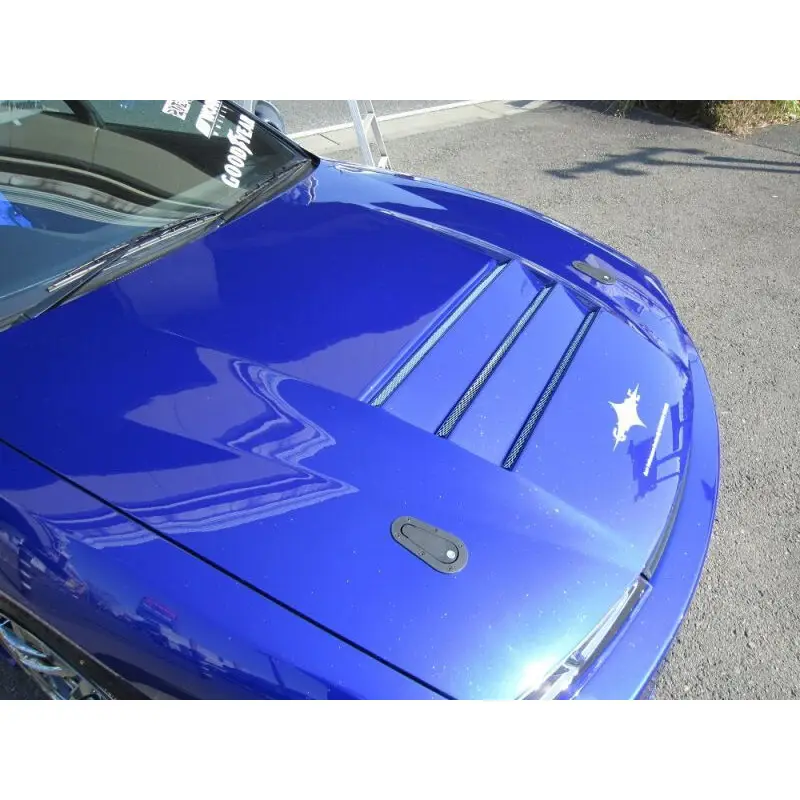Offre Exclusive Capot Triple Duct Carbone Car Modify Wonder Glare pour Nissan 200SX S14A