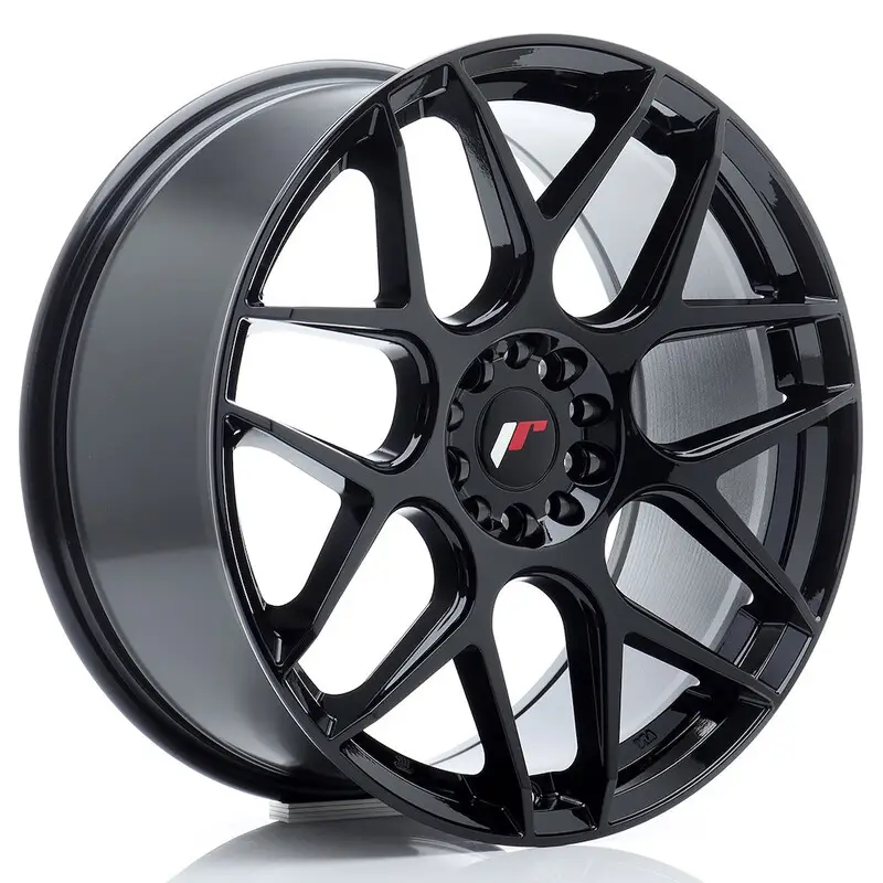 Japan Racing JR-18 19x8.5" 5x112/114.3 ET45, Noir Brillant Prix Choc