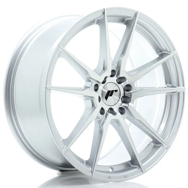 Japan Racing JR-21 18x8.5" 5x112/114.3 ET45, Gris Argenté Acheter En Ligne