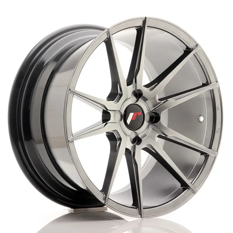 Japan Racing JR-21 Extreme Concave 18x9.5" (4 trous - sur mesure) ET30-40, Hyper Black Satisfait Ou Remboursé