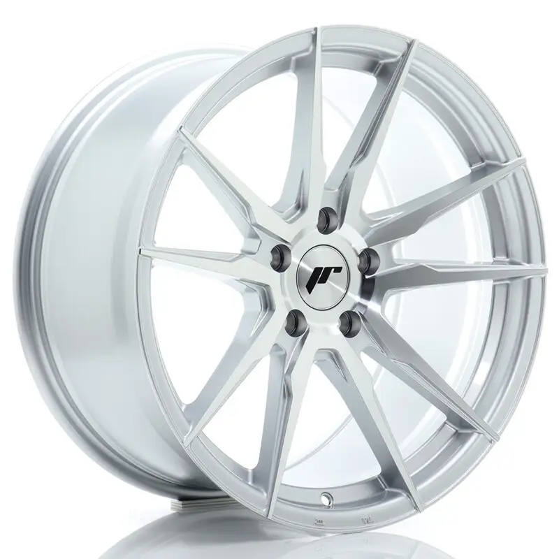 Authentique Japan Racing JR-21 Extreme Concave 19x9.5" 5x120 ET35, Gris Argenté