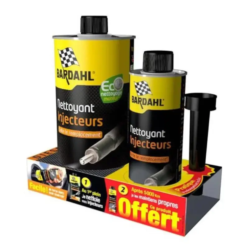 Must-Have Lot Nettoyant Injecteurs Diesel Bardahl (1L + 300 ml Offert)