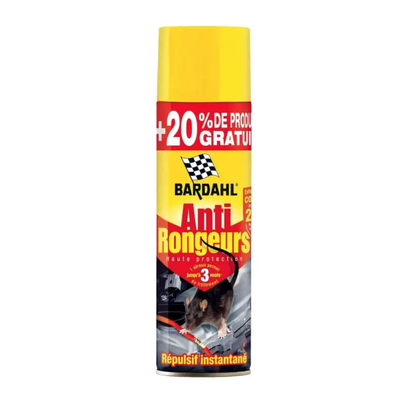 Seulement Aujourd’hui Répulsif Anti-Rongeurs Bardahl (400 ml + 100 ml Offert)