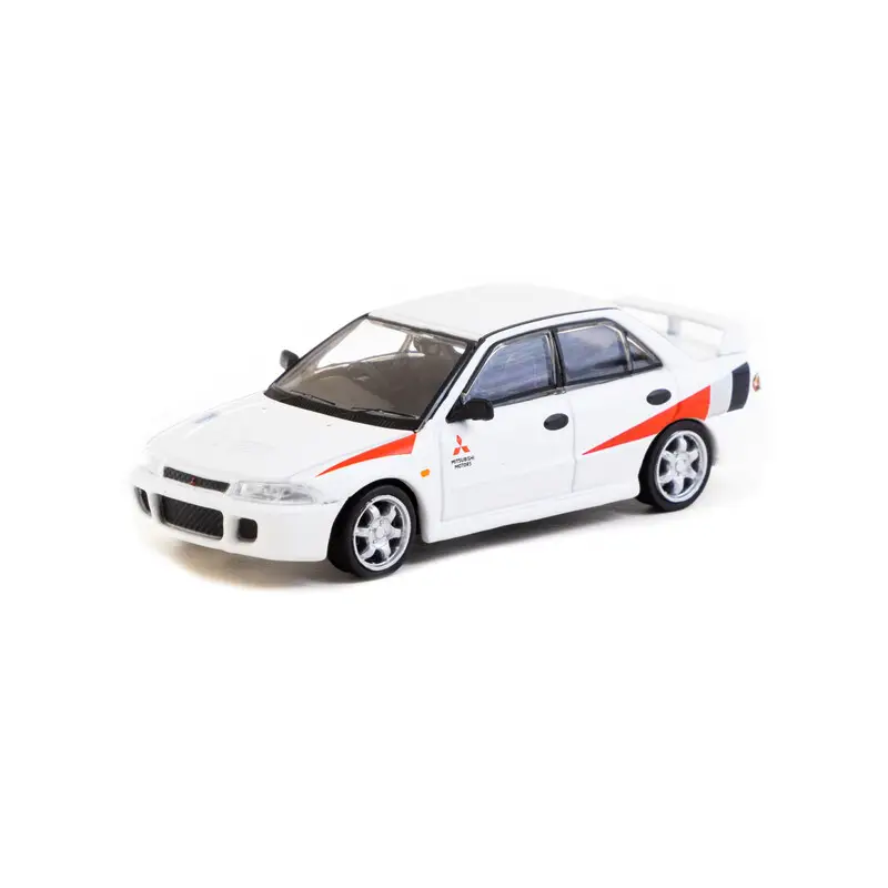 Tarmac Works 1/64 - Mitsubishi Lancer RS Evolution | Édition Spéciale Lamley Must-Have