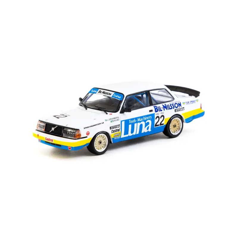 Tarmac Works 1/64 - Volvo 240 Turbo | ETCC Zolder 1984 Winner Authentique