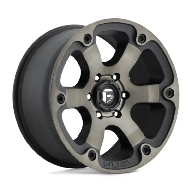 Fuel D564 Beast 20X9 5x127 ET35, Noir Mat Double Teinte Populaire