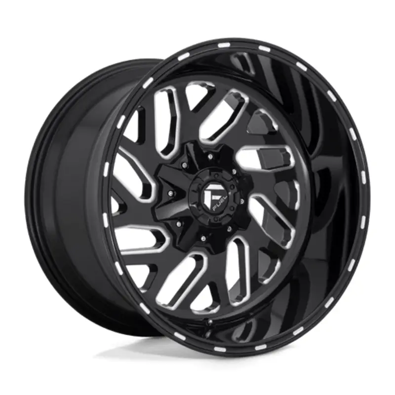 Commander Maintenant Fuel D581 Triton 26X12 6x135/139.7 ET-44, Noir Brillant, Branches Usinées