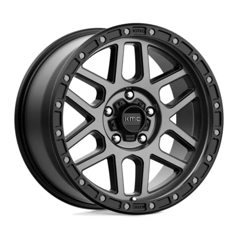 KMC KM544 Mesa 18X9 5x150 ET25, Noir Satiné, Teinte Grise Bon Plan