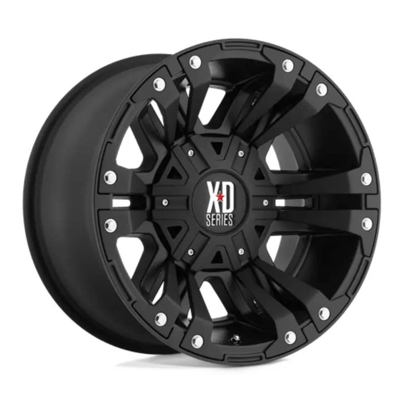 XD XD822 Monster II 18X9 5x139.7/150 ET18, Noir Mat Prix Réduit
