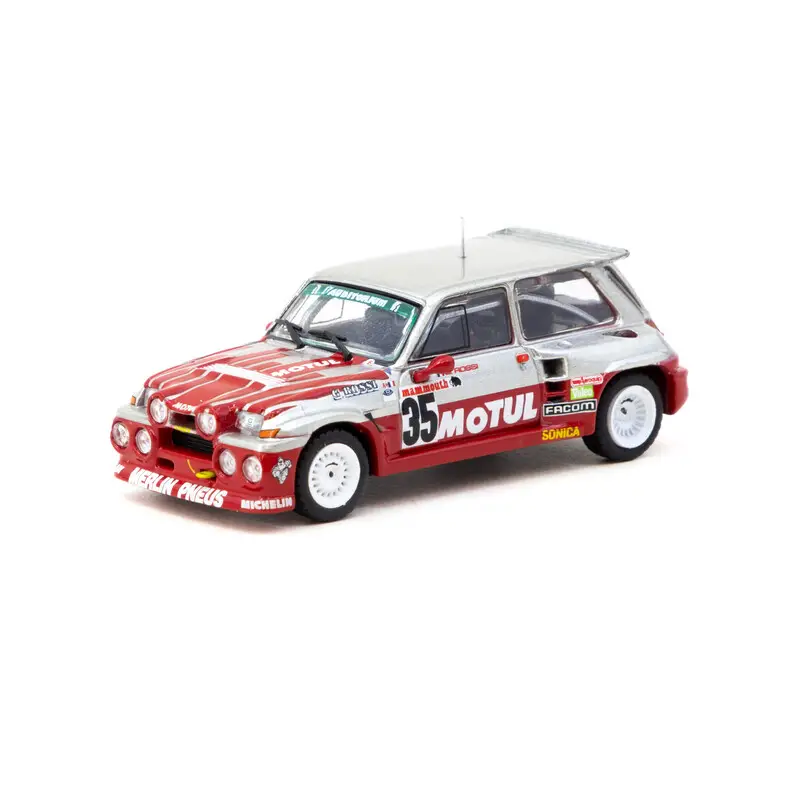 Promotion Saisonnière Tarmac Works 1/64 - Renault 5 MAXI Turbo | Championnat d'Europe de la Montagne 1987