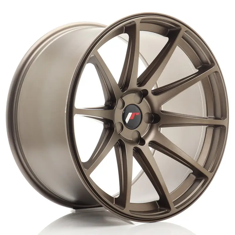 Promotion Saisonnière Japan Racing JR-11 Extreme Concave 20x11" (5 trous - sur mesure) ET20-30, Bronze