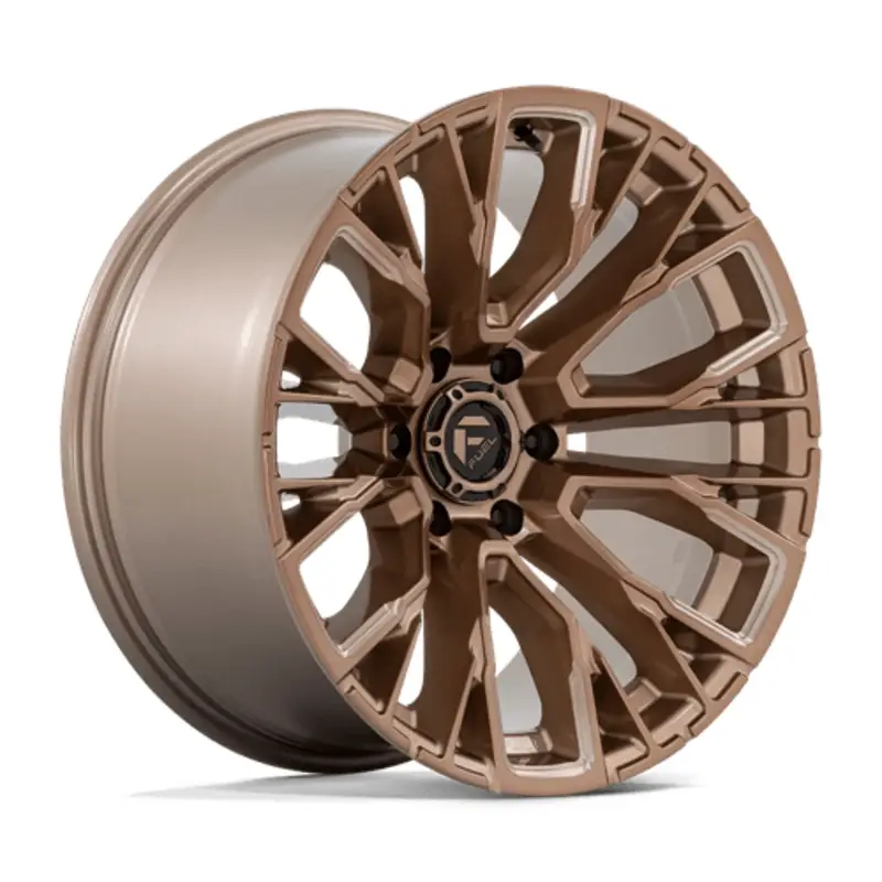 Offre Spéciale Fuel D850 Rebar 20X9 6x139.7 ET1, Bronze Platine Poli