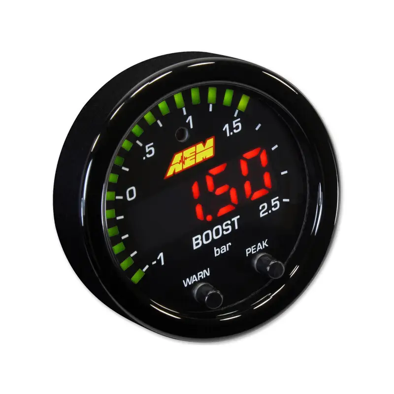 Jusqu’à Épuisement Des Stocks Manomètre Pression de Turbo AEM X-Series 2.5 bar