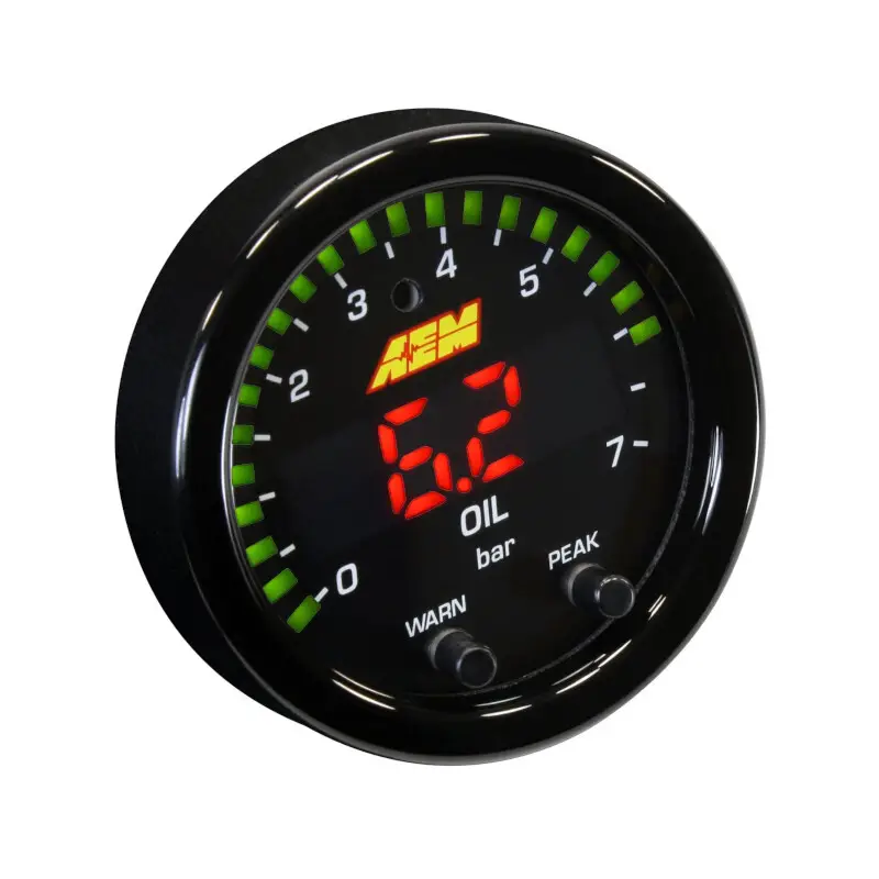 Manomètre Pression d'Huile AEM X-Series 7 bar Offre Limitée