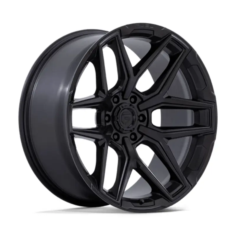 Quantité Limitée Fuel Flux 22X9.5 6x135 ET20, Noir Mat