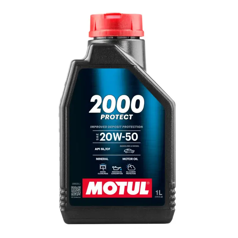 1L Huile Motul 20W50 2000 Protect Offre Exclusive