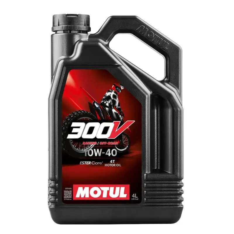 Huile Moto Motul 300V 4T Off Road 10W40 (4L) Commander Vite