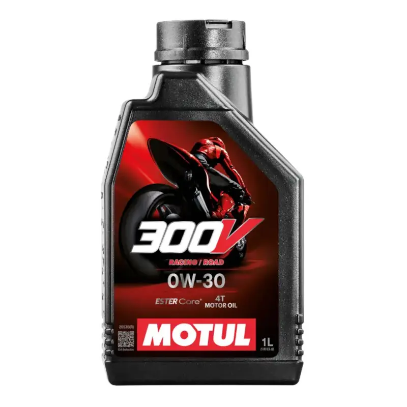 Livraison Gratuite Huile Moto Motul 300V 4T Road Racing 0W30 (1L)