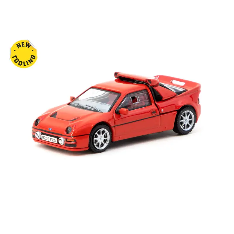 Tarmac Works 1/64 - Ford RS200 | Red Quantité Limitée