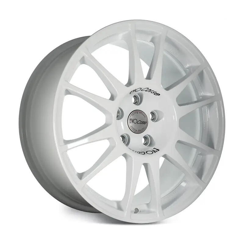 Evo Corse SanremoCorse 17x7" 4x100 ET36, Blanc (Renault Clio 5 Rally3) Produit De Marque
