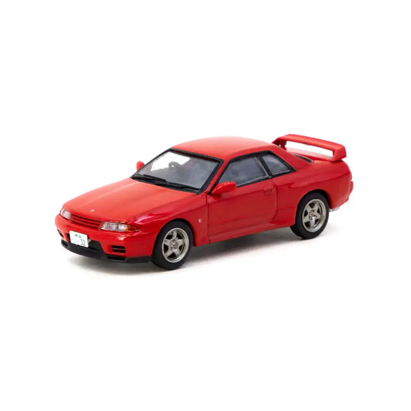 J-Collection 1/64 - Nissan Skyline GT-R (BNR32), Rouge Pas Cher