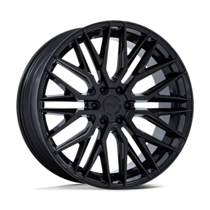 Soldes Niche M224 Gamma 22X9.5 6x139.7 ET25, Noir Brillant