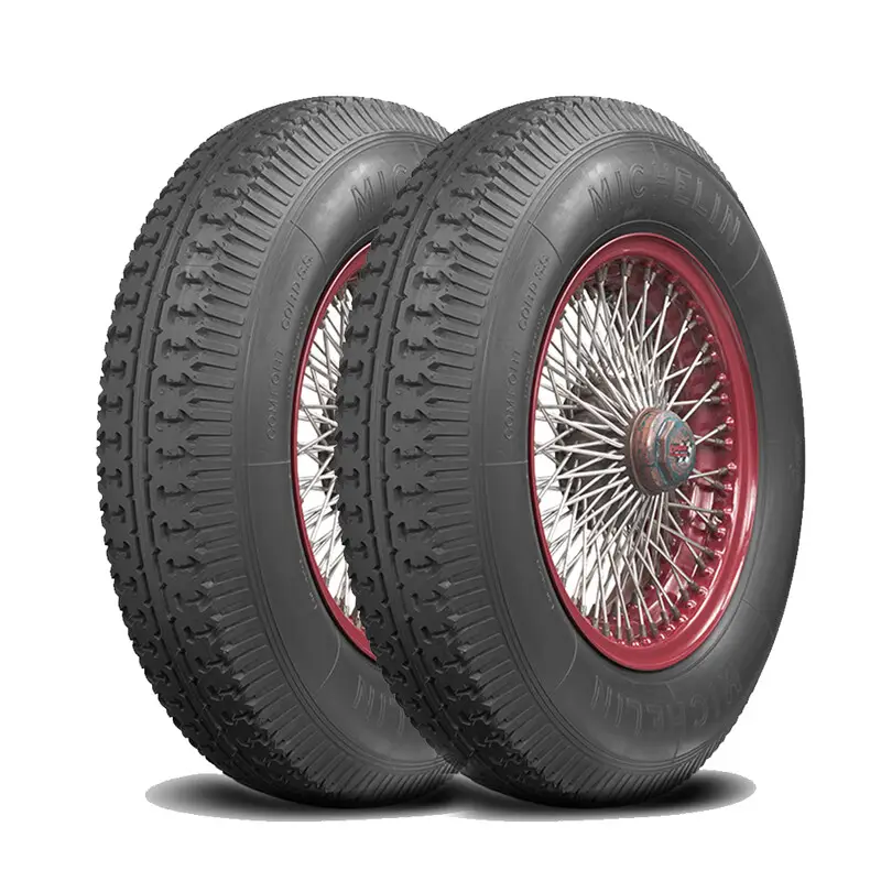 Pneus Michelin Collection Double rivet Tourisme ?t? 13/100 R45 0NA (la paire) Promotion