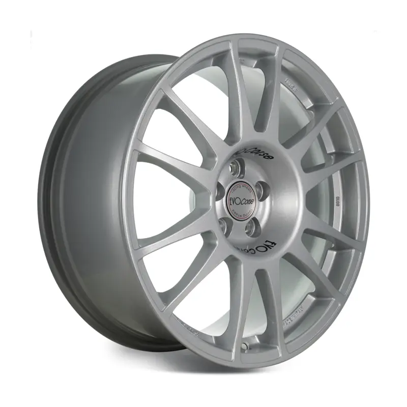 Marque Evo Corse SanremoCorse 17x7" 5x120 ET42, Gris Argenté (Ford Fiesta Rally3)