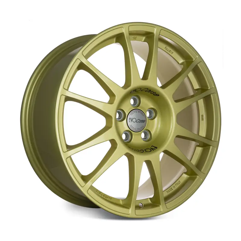 Evo Corse SanremoCorse 17x7" 5x120 ET42, Doré (Ford Fiesta Rally3) Prix Choc
