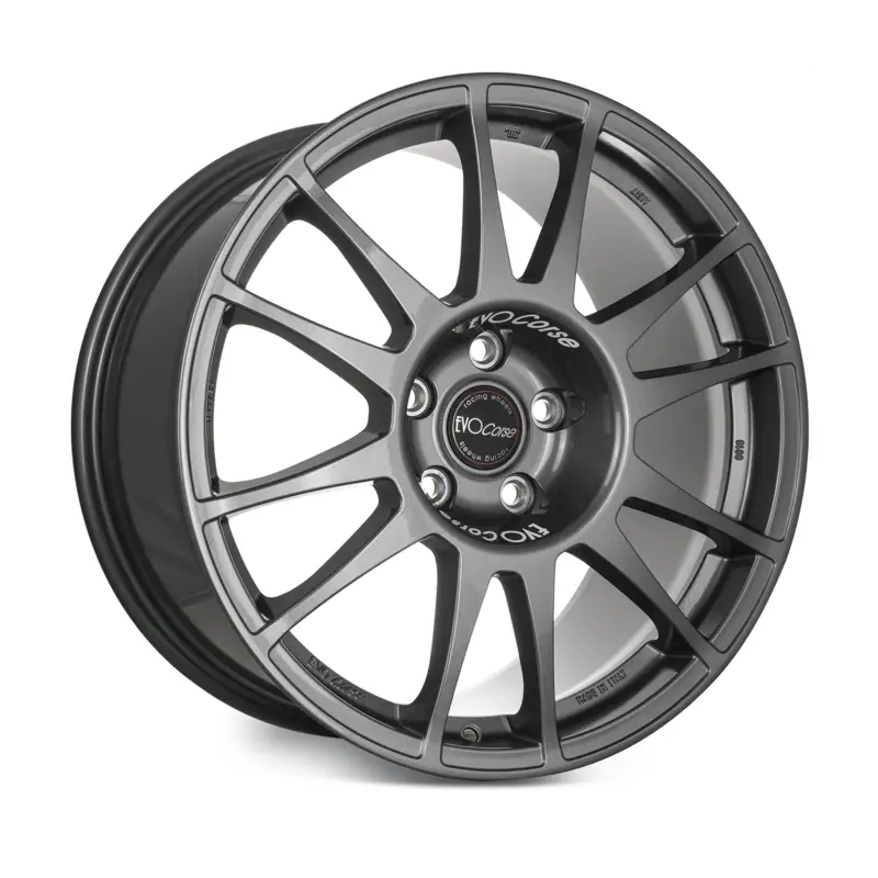 Evo Corse SanremoCorse 17x7" 5x120 ET42, Anthracite (Ford Fiesta Rally3) Nouveauté