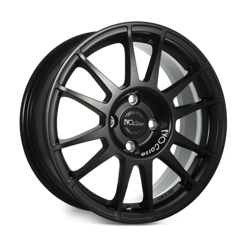 Acheter En Ligne Evo Corse SanremoCorse 16x6.5" 4x100 ET31, Noir Mat (Renault Clio Rally 5)
