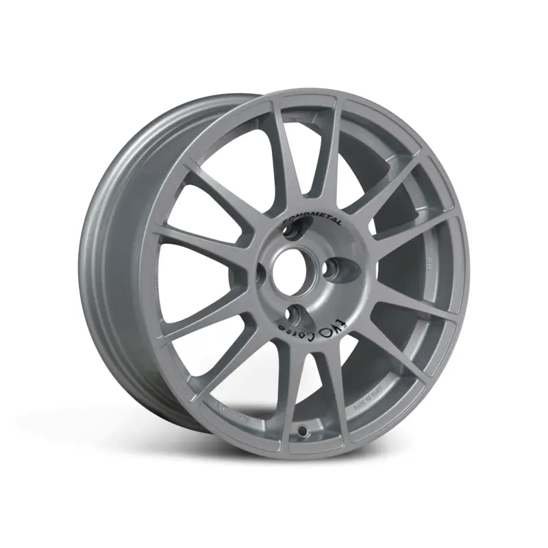 Promotion Evo Corse SanremoCorse 16x6.5" 4x100 ET31, Gris Argenté (Renault Clio Rally 5)