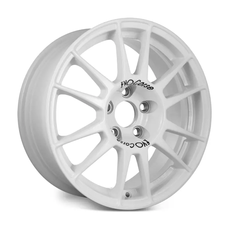 Evo Corse SanremoCorse 16x6.5" 4x100 ET31, Blanc (Renault Clio Rally 5) Dernier Modèle