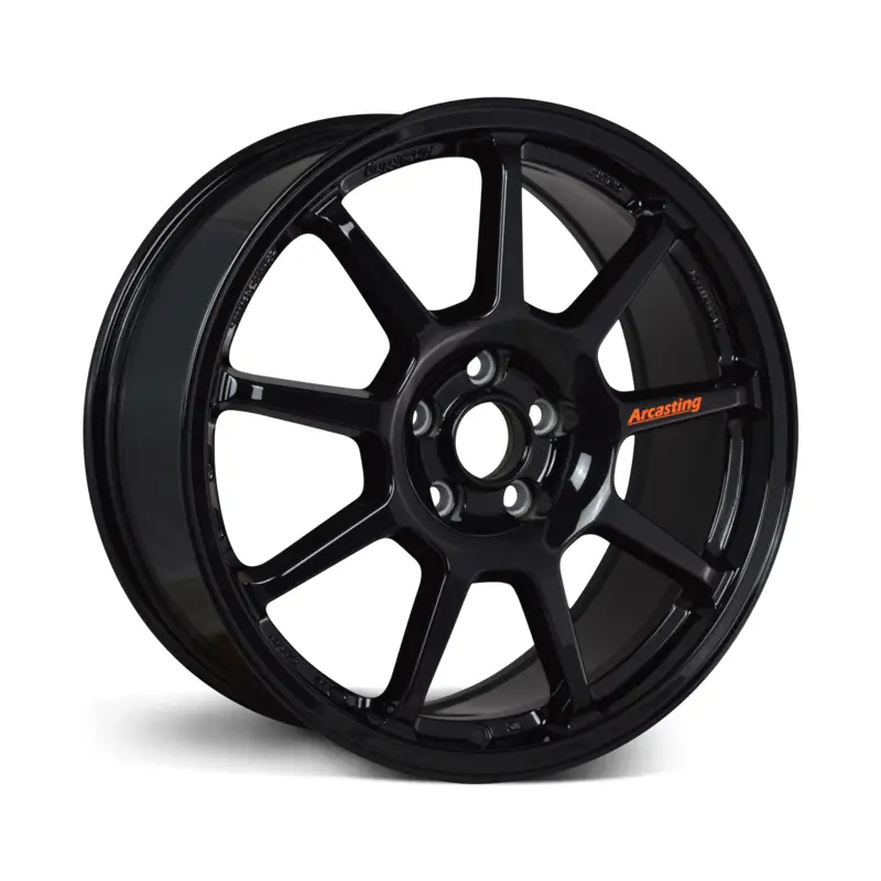 Must-Have Evo Corse Z.A.R. 18x8" 5x114.3 ET28, Noir Brillant (Mitsubishi / Toyota)