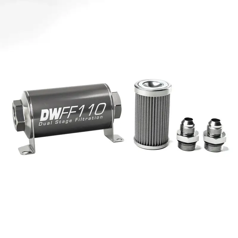 Filtre à Essence Universel Deatschwerks 100 Microns (Dash 6) Nouvel Arrivage