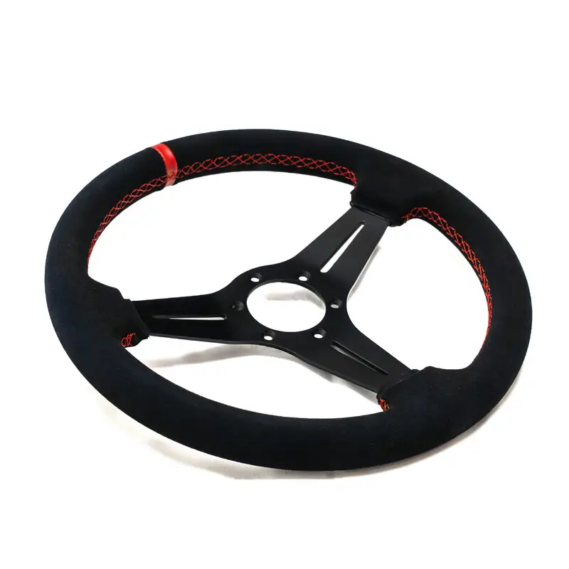 Prix Promo Volant DriftShop Sim Racing, Cuir Retourné