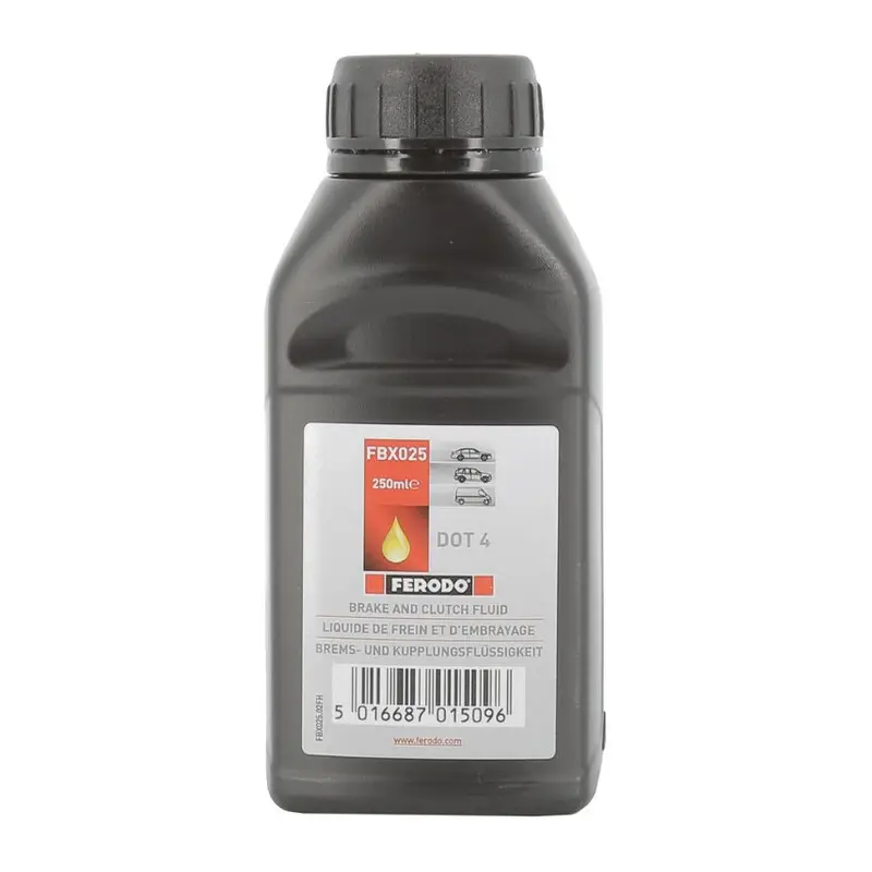 Liquide de Frein Ferodo DOT 4 FBX025 (250 mL) Achat Immédiat