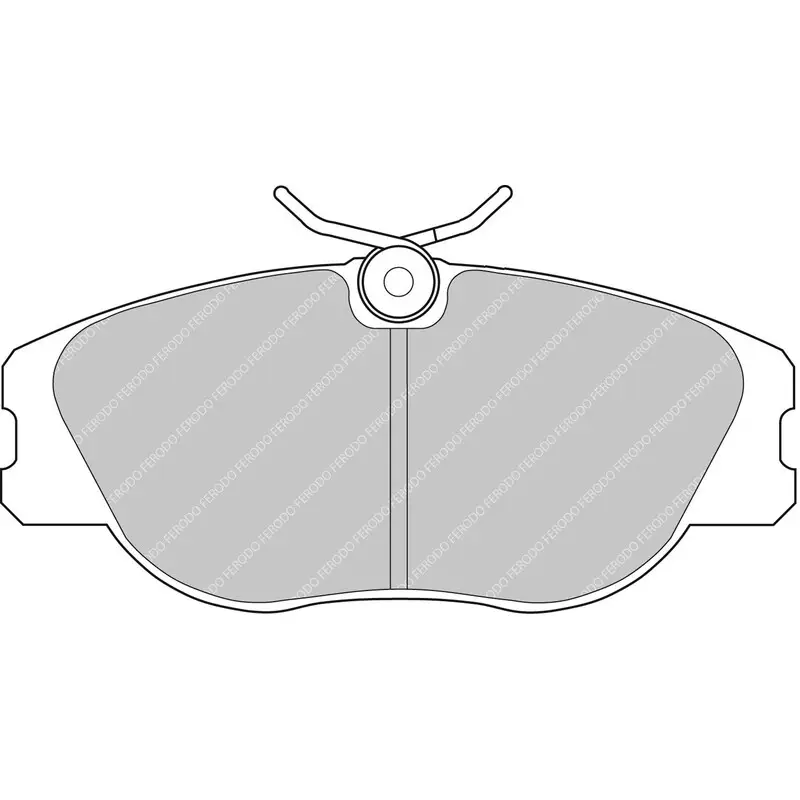 Plaquettes de Freins Avant Ferodo FCP565W DS1.11 pour Alfa Romeo 164, 155, Spider, GTV / Fiat Coupe Turbo / Lancia Delta Integrale Turbo Meilleur Choix