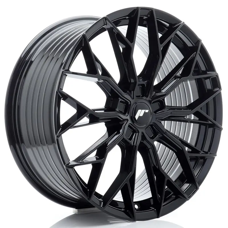 Quantité Limitée Japan Racing JR-49 20x8.5" (5 trous - sur mesure) ET20-45, Noir Brillant