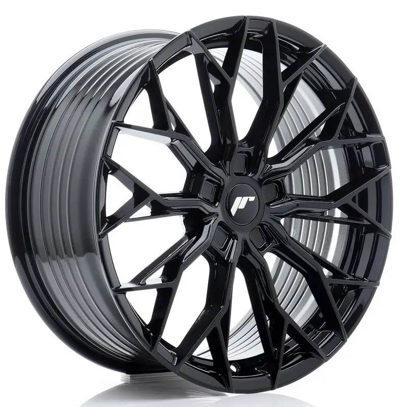 Bon Marché Japan Racing JR-49 19x8.5" (5 trous - sur mesure) ET20-45, Noir Brillant