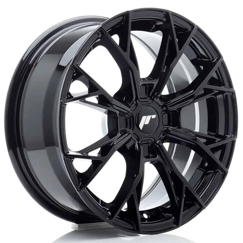 Must-Have Japan Racing JR-49 16x7" (4 trous - sur mesure) ET20-42, Noir Brillant