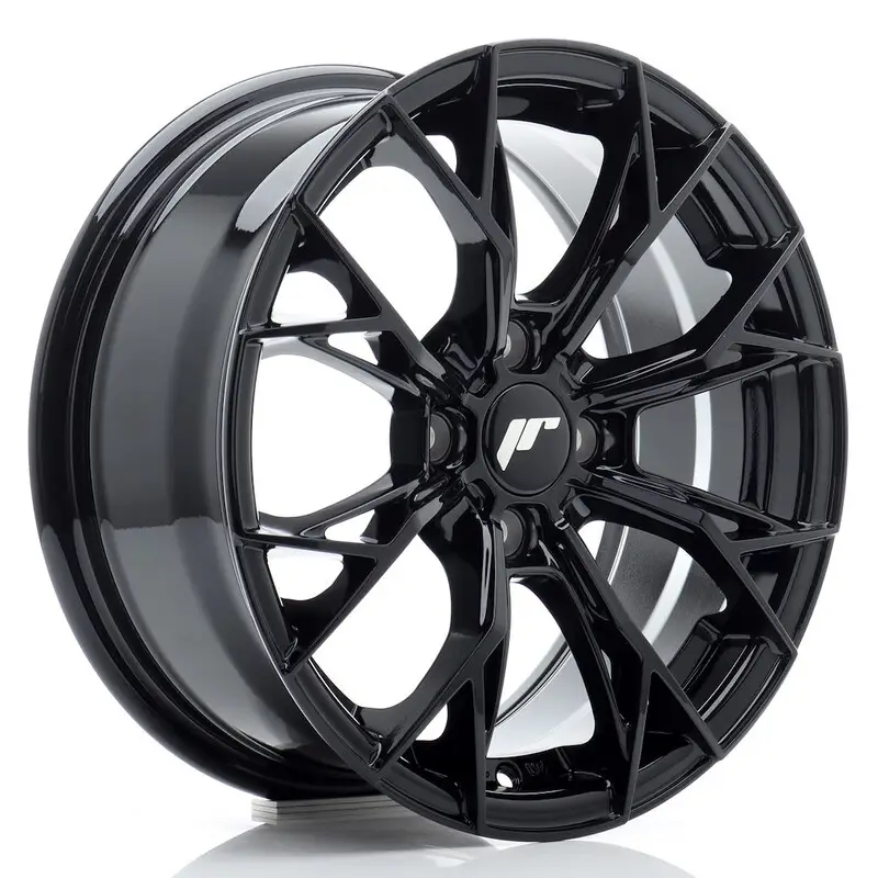 Offre Spéciale Japan Racing JR-49 15x6.5" 4x100 ET35, Noir Brillant